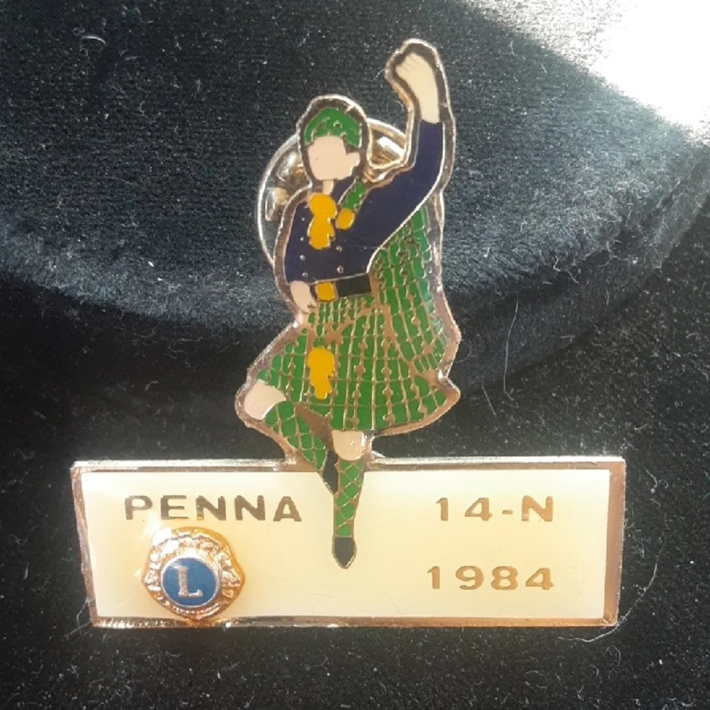 Vintage Penna 14-N 1984 Pin, Loins Club